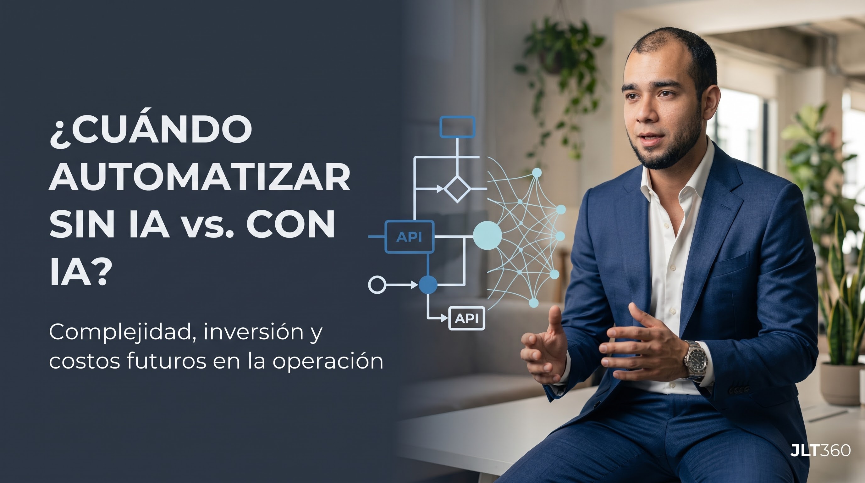 La IA puede ser un espejismo: Cuándo automatizar con Inteligencia Artificial y cuándo usar la vieja y confiable "Automatización por lógica pura"